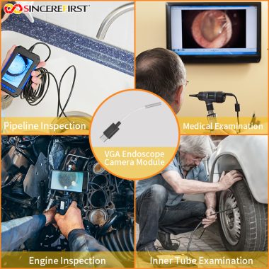 SincereFirst 0.3MP VGA Endoscope USB Interface Image Sensor Camera Module